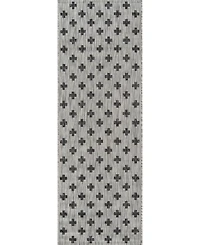 Novogratz Villa Vi- Gray 3'3" x 5' Outdoor Area Rug