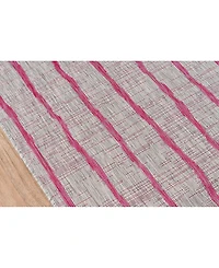 Novogratz Villa Vi-03 Fuschia 7'10" x 10'10" Outdoor Area Rug