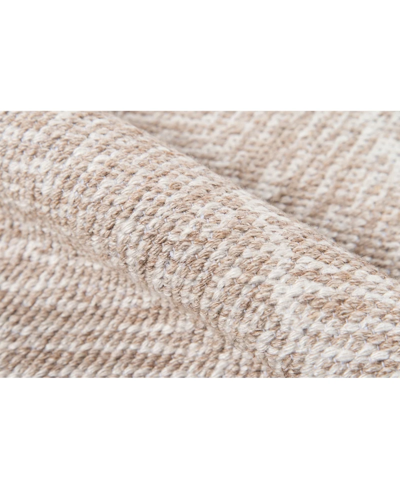 Erin Gates Easton Eas-2 Machine-Washable Congress Brown 7'6" x 9'6" Area Rug