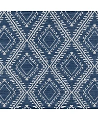 Erin Gates Easton Eas-1 Machine-Washable Pleasant Gray 7'6" x 9'6" Area Rug