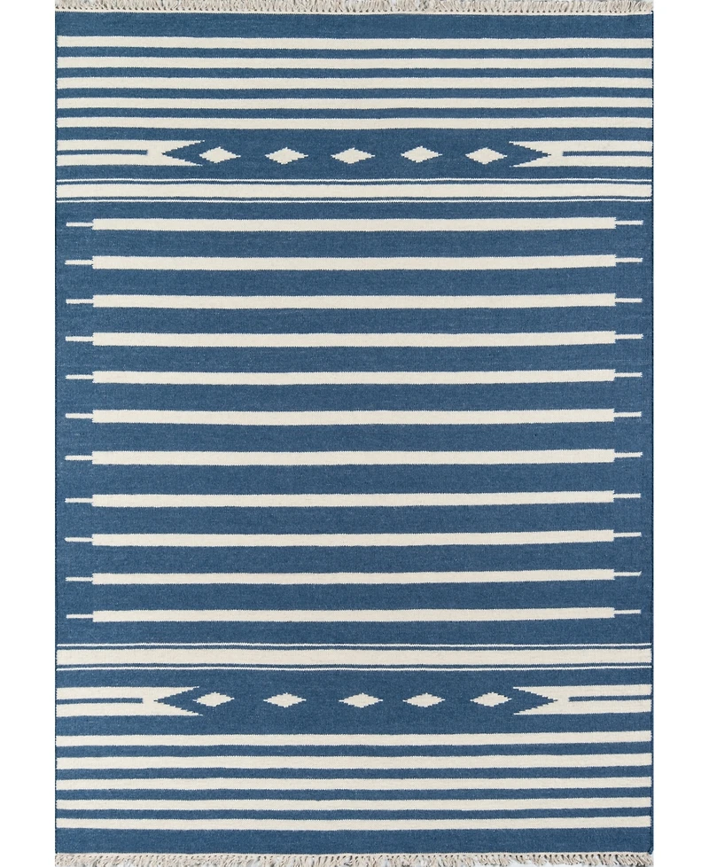 Erin Gates Thompson Tho-1 Billings Denim 7'6" x 9'6" Area Rug