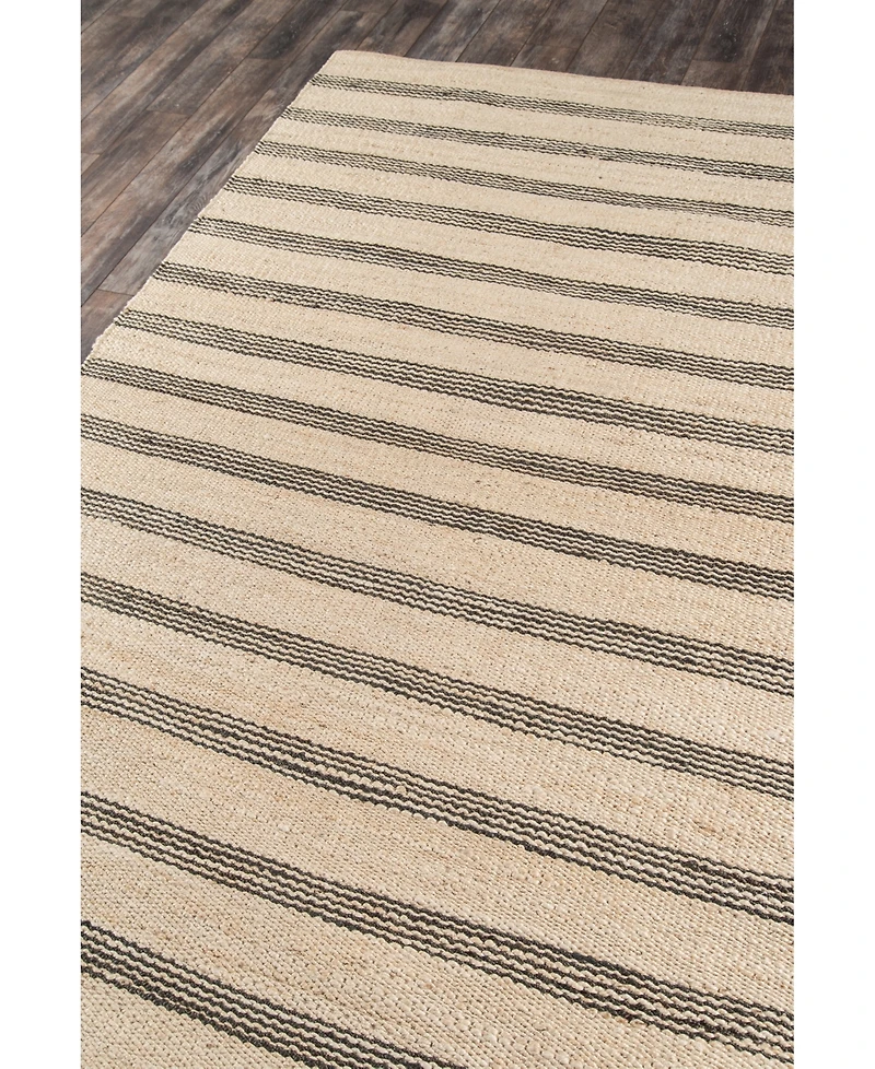 Novogratz Montauk Mtk-2 Charcoal 2'3" x 8' Runner Area Rug