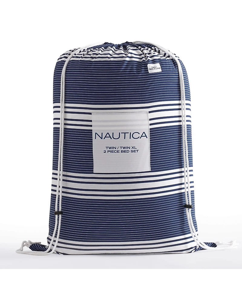 Nautica Craver Reversible 3-Piece Duvet Cover Set
