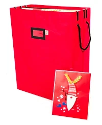 Santa's Bag Gift Bag Organizer & Tissue Paper Storage Box