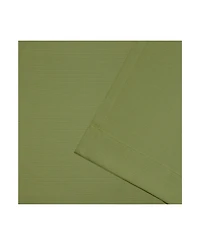 Exclusive Home Delano Heavyweight Textured Indoor/Outdoor Grommet Top Curtain Panel Pair