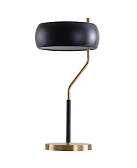 Jonathan Y Oskar 22.5" Moody Metal Led Desk Lamp