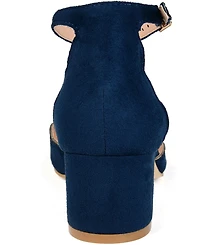 Journee Collection Women's Edna Ankle Strap Heels