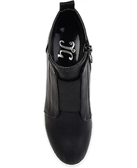 Journee Collection Women's Clara Wedge Sneakers