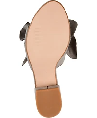 Journee Collection Women's Sabica Ruffle Slip On Dress Sandals