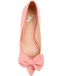 Journee Collection Women's Orana Bow Heels