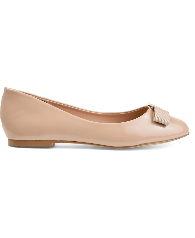 Journee Collection Women's Kim Bow Ballet Flats