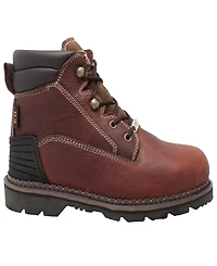 Safa Men's 6" Steel Toe Work Boot Brown