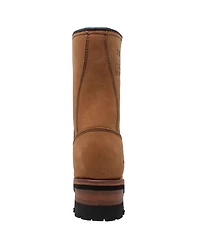 AdTec Men's 9" Steel Toe Logger Boot