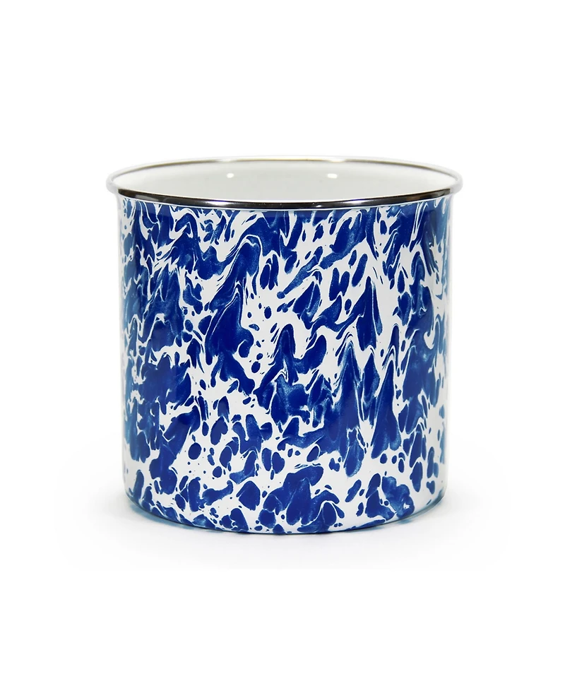 Golden Rabbit Swirl Enamelware Collection Utensil Holder