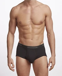 Stanfield's Premium Cotton Men's 3 Pack Brief Underwear, Plus