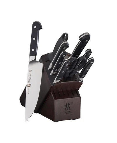 Zwilling Pro 10pc Block Set with Walnut Block