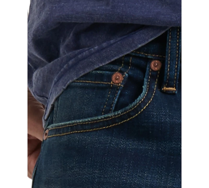 Lucky Brand Men's 181 Relaxed Straight Fit Coolmax Stretch Jeans