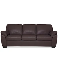 Lothan 87" Leather Sofa, Created for Macy's