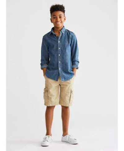 Polo Ralph Lauren Toddler Little Big Boys Cotton Chambray Shirt
