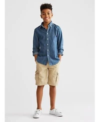 Polo Ralph Lauren Toddler Little Big Boys Cotton Chambray Shirt