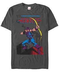 Marvel Men's Comic Collection Classic Style Hawkeye Short Sleeve T-Shirt