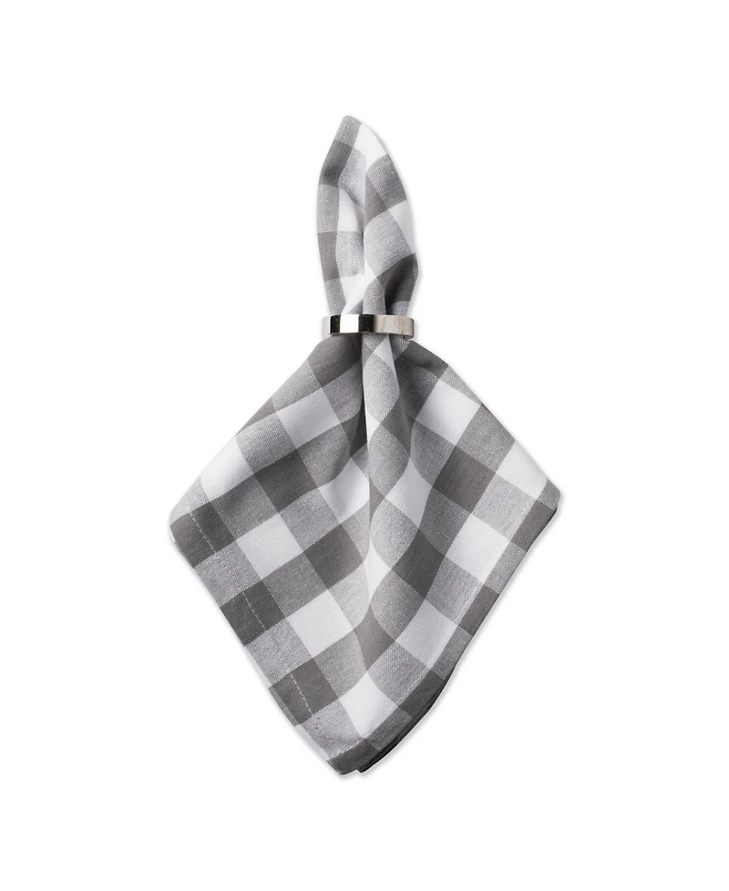 Design Imports Checkers Napkin Set of 6