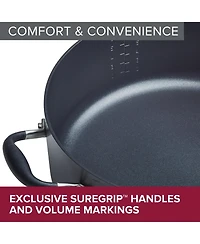 Anolon Advanced Home Hard-Anodized 7.5-Qt. Nonstick Wide Stockpot