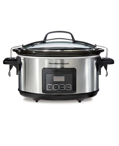Hamilton Beach Programmable Stay or Go 6 Qt. Slow Cooker - 33561
