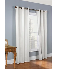 Thermalogic Commonwealth Weather Cotton Fabric Grommet Top Panel Pair