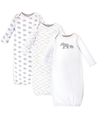 Touched by Nature Baby Boys Unisex Natural Soft Natural Cotton Gowns