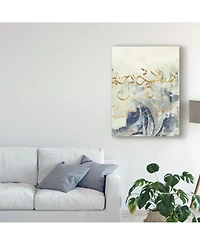 Jennifer Goldberger Arabic Encaustic Ii Canvas Art - 37" x 49"