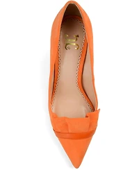 Journee Collection Women's Marek Ruffle Detail Dress Pumps