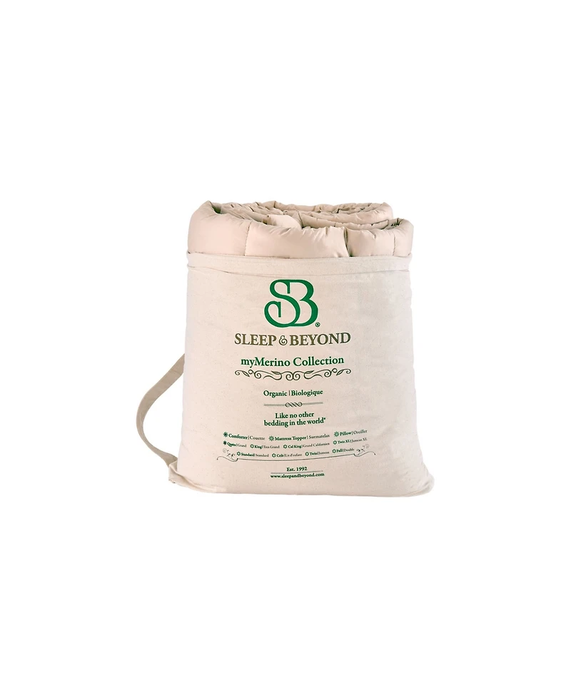 Sleep & Beyond Mymerino Merino Wool Comforter
