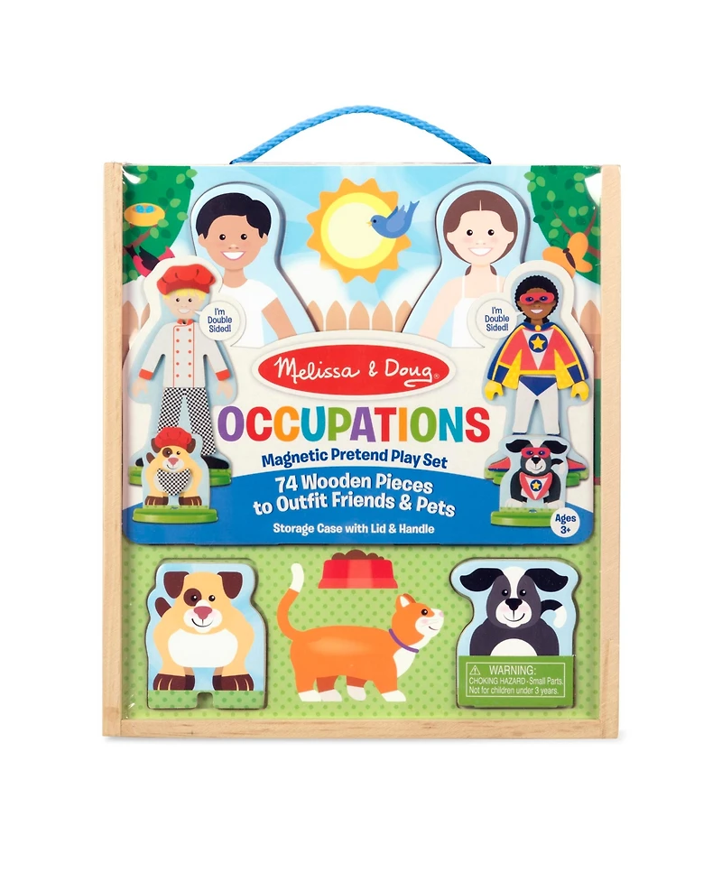 Melissa and Doug Occupations Magnetic Pretend Play Set