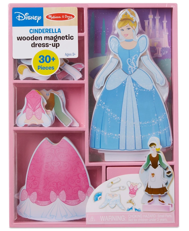 Melissa and Doug Cinderella Wooden Magnetic Dress-Up