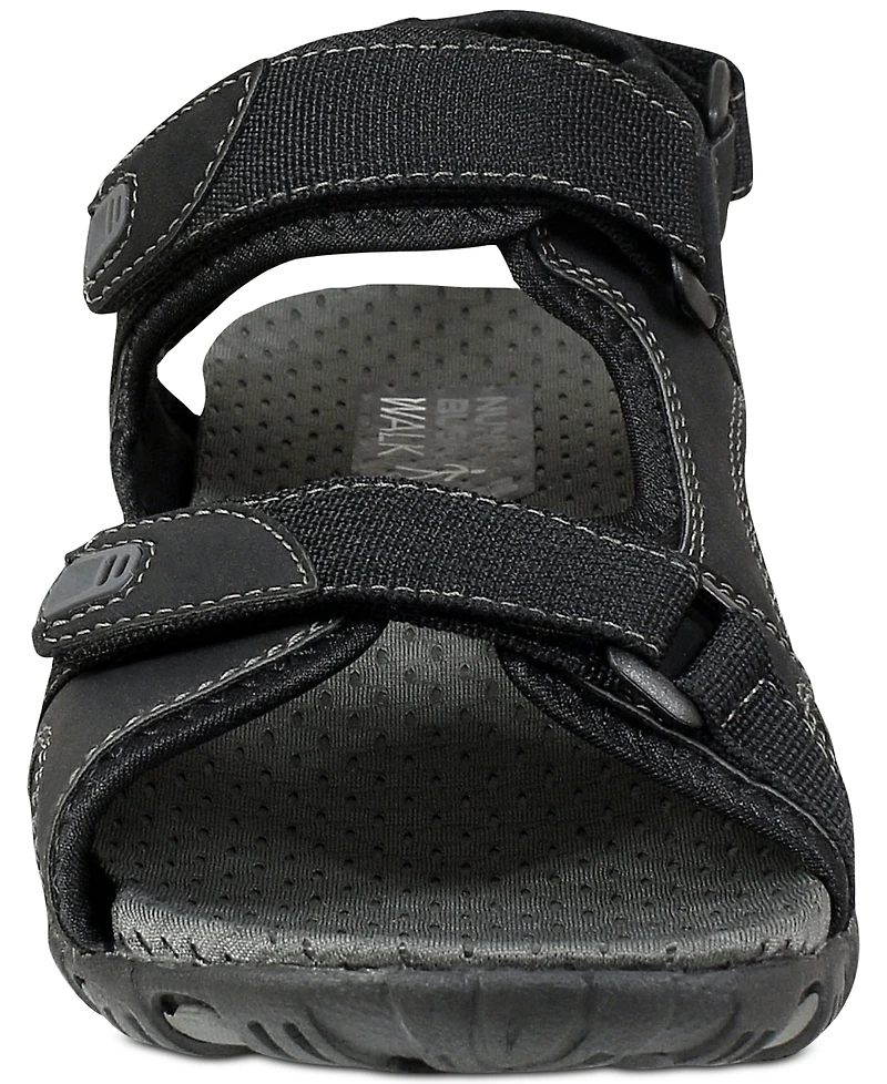 Nunn Bush Men's Rio Bravo Three-Strap River Sandals