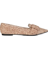 Journee Collection Women's Audrey Buckle Pointed Toe Ballet Flats