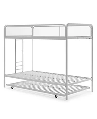 EveryRoom Elia Triple Twin Metal Bunk Bed
