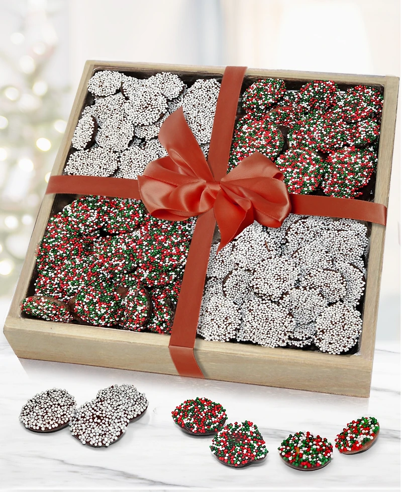 Chocolate Covered Company Belgian Chocolate Nonpareil Gift Tray