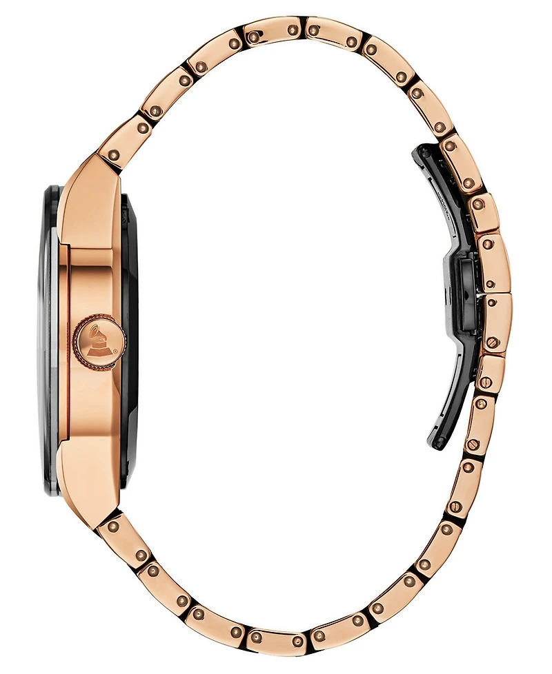 Bulova Men's Automatic Grammy Two-Tone Stainless Steel Bracelet Watch 41mm