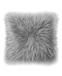 Juicy Couture Sheepskin Faux-Fur Decorative Pillow, 22" x 22"