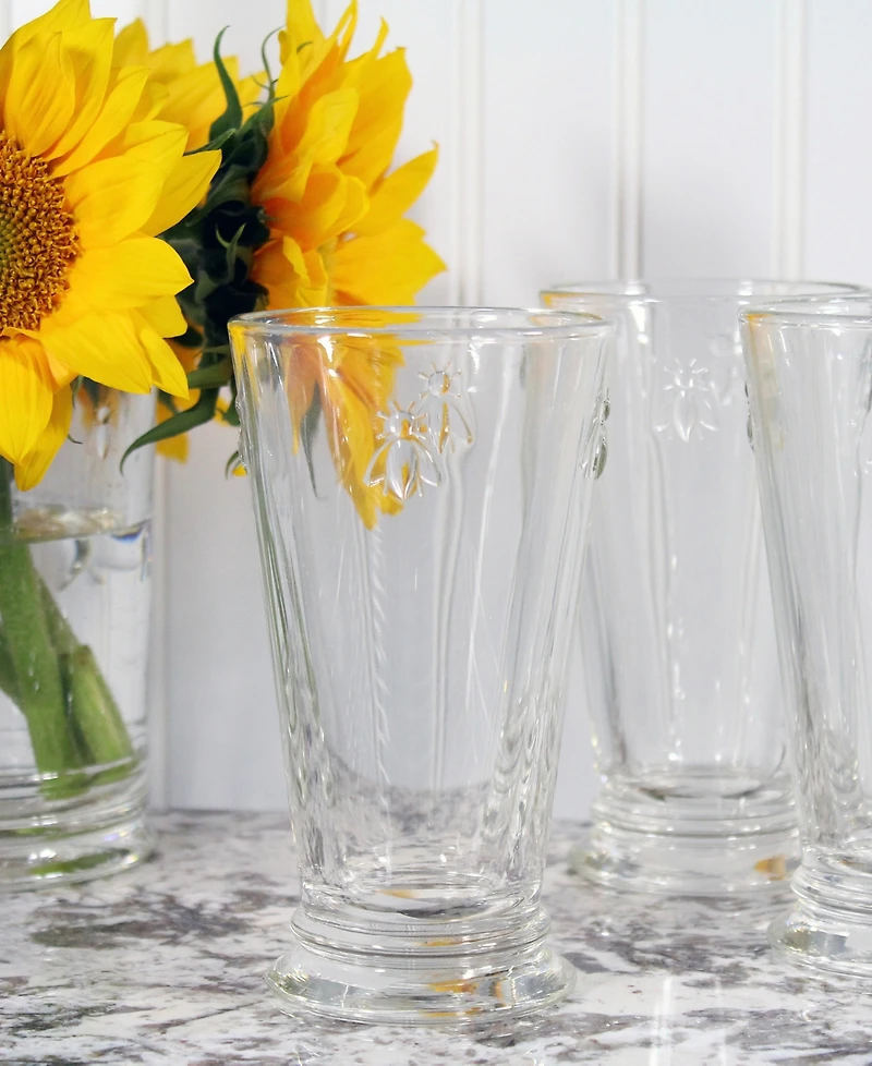 La Rochere Napoleon Bee 6-Pc. Large Highball Glasses