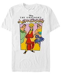 Disney Men's The Emperor's New Groove Movie Poster Short Sleeve T-Shirt