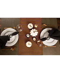 Design Imports Witchy Stripe Table Runner