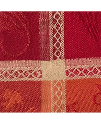 Design Imports Harvest Wheat Jacquard Table Runner