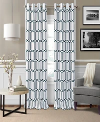 Elrene Home Fashions Kaiden Geometric Room Darkening Window Curtain