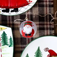 Vietri Old St. Nick Assorted Ornaments - Set of 4