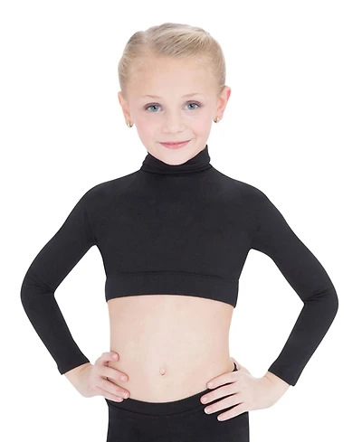 Capezio Girls Turtleneck Long Sleeve Top