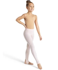 Capezio Ultra Soft Self Knit Waistband Stirrup Tight