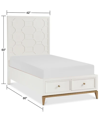 Chelsea Twin Storage Bed